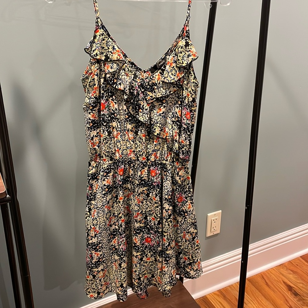 Aqua multicolored dress